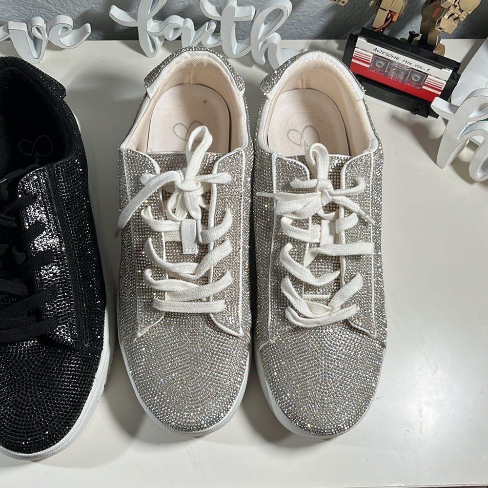 Jessica Simpson Rhinestone Shoes 👟 - Picture 2 of 4